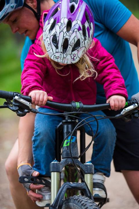 Actual product image Mac Ride Fahrradkindersitz (Head tube + stem, Seat tube)