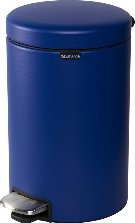 Actual product image Brabantia Pedal Bin Newicon 12 L Mineral Powerful Blue (12 l)