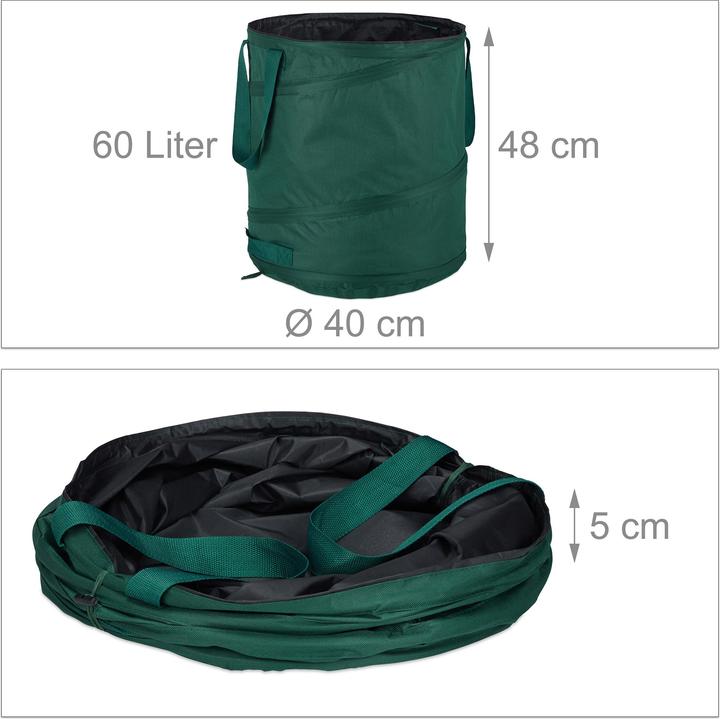 Actual product image Relaxdays Leaf bag (60 l)