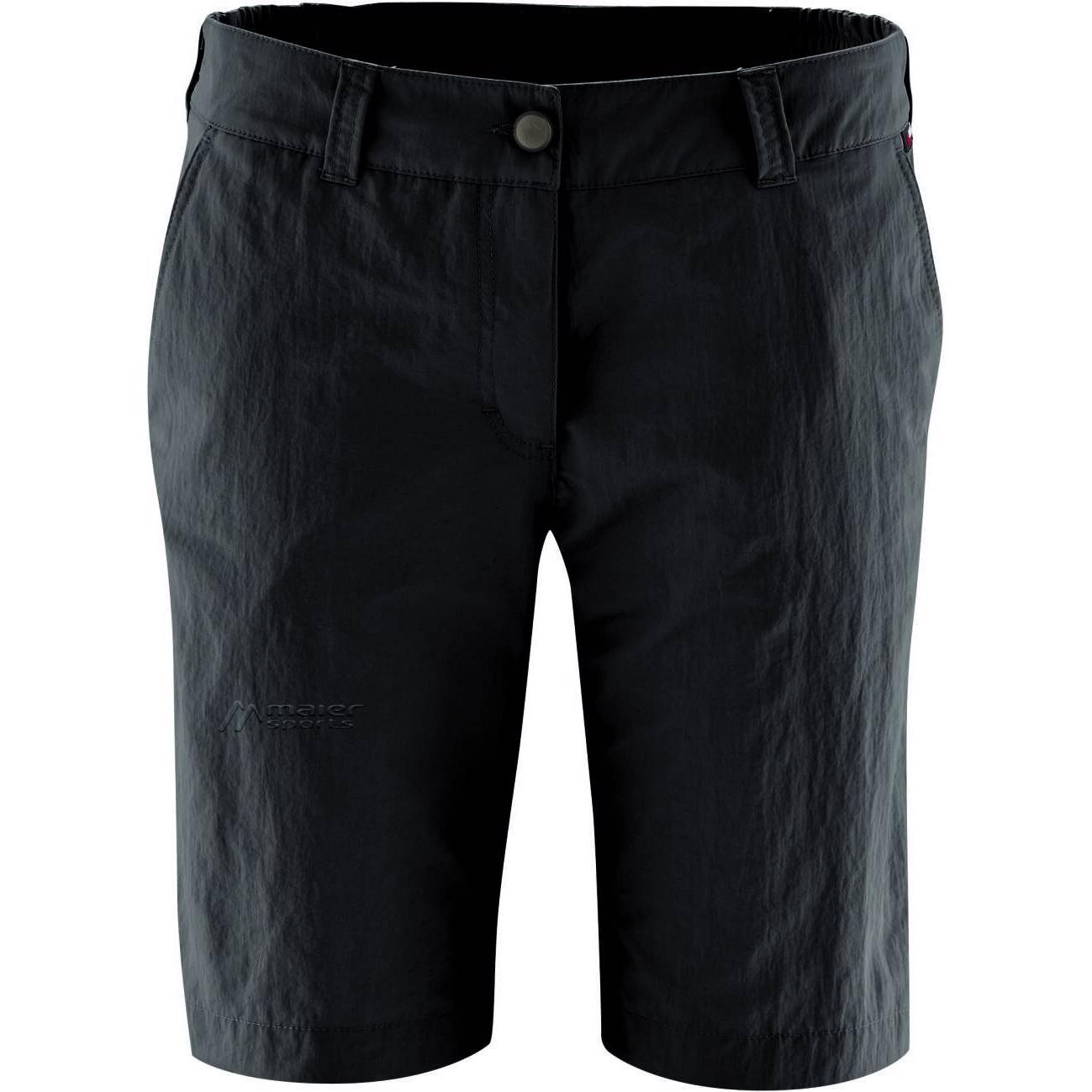 Thumbnail - Maier Sports, Damen, Outdoorhose, Nidda Bermuda (XS), Schwarz, XS