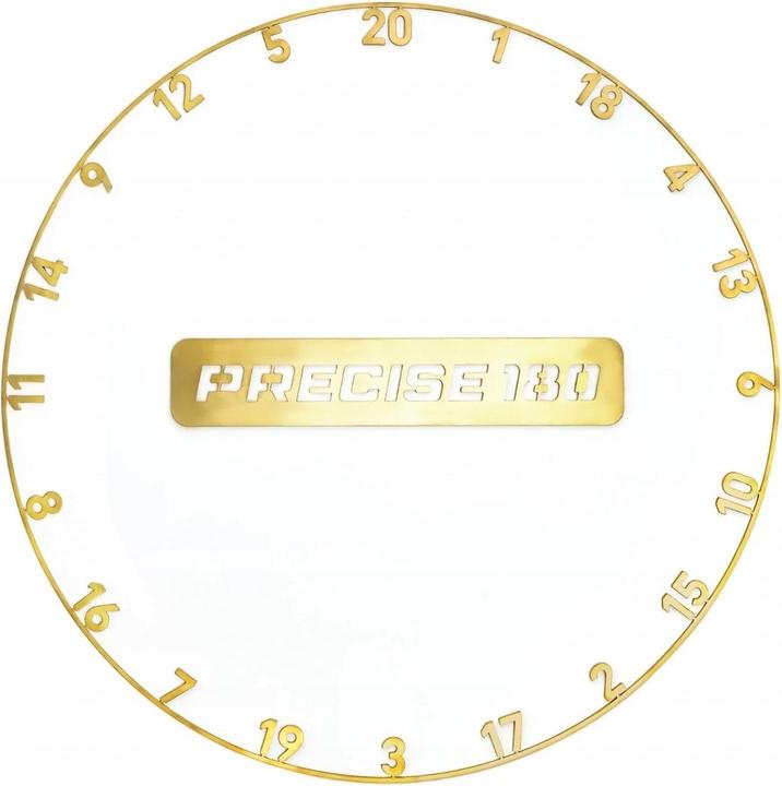 Actual product image Precise180 Onepiece number ring gold