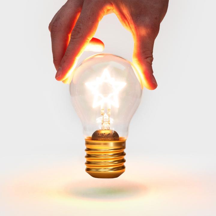 Actual product image Suck UK Light bulb star