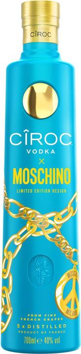 Actual product image Ciroc Moschino Limited Edition