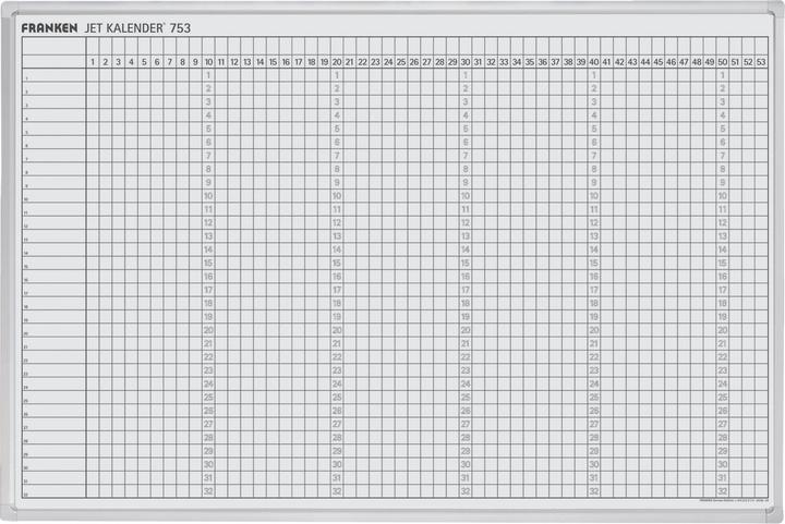 Actual product image Franken Annual Planner (60 x 90 cm)