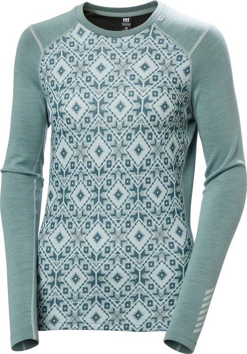 Actual product image Helly Hansen W Lifa Merino Midw Gra Crew (L)