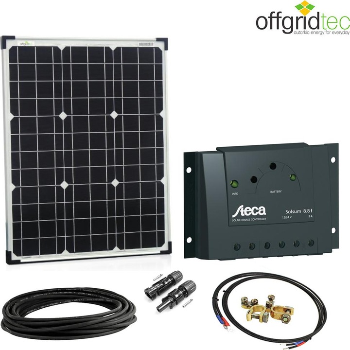 Offgridtec Solar Kit 50w - 12V Solar Set (50 W)