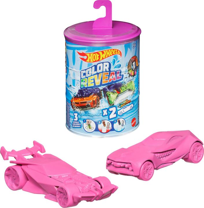 Hot Wheels Colour Reveal 2-piece range