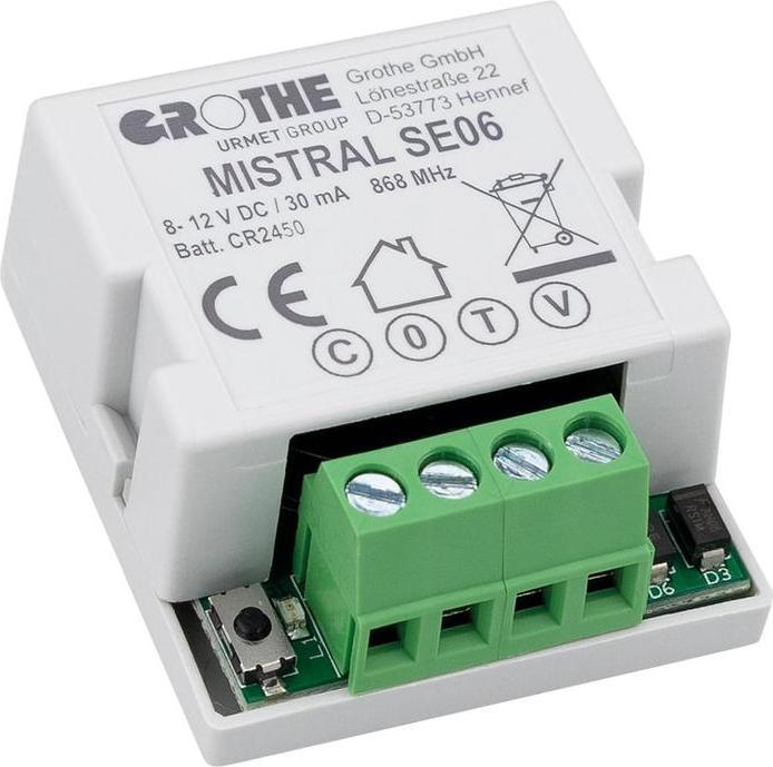 Actual product image Grothe Radio gong transmitter flush-mounted
