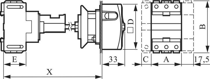 Image du produit Baco Interrupteur-sectionneur verrouillable