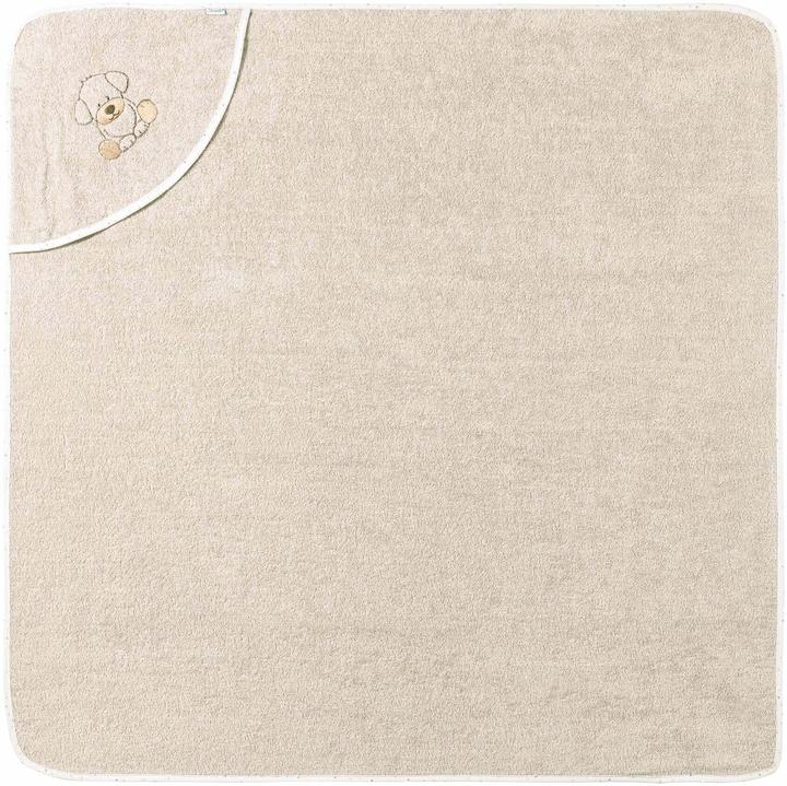 Actual product image Sterntaler Baby hooded towel dog Lucky 100 x 100 cm