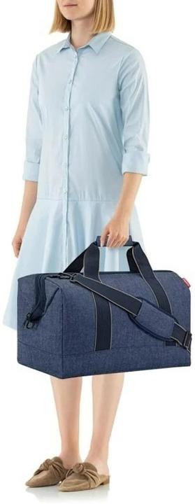 Actual product image reisenthel Shoulder Bag Allrounder L Herringbone Dark Blue
