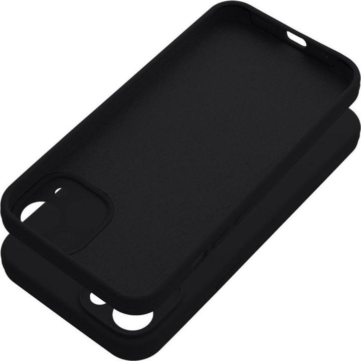 Produktbild OEM Back panel cover Case SILICONE 2mm for IPHONE 13 black (Apple iPhone 13)