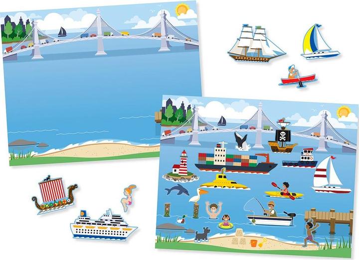 Produktbild Melissa & Doug Stickerbuch Fahrzeuge