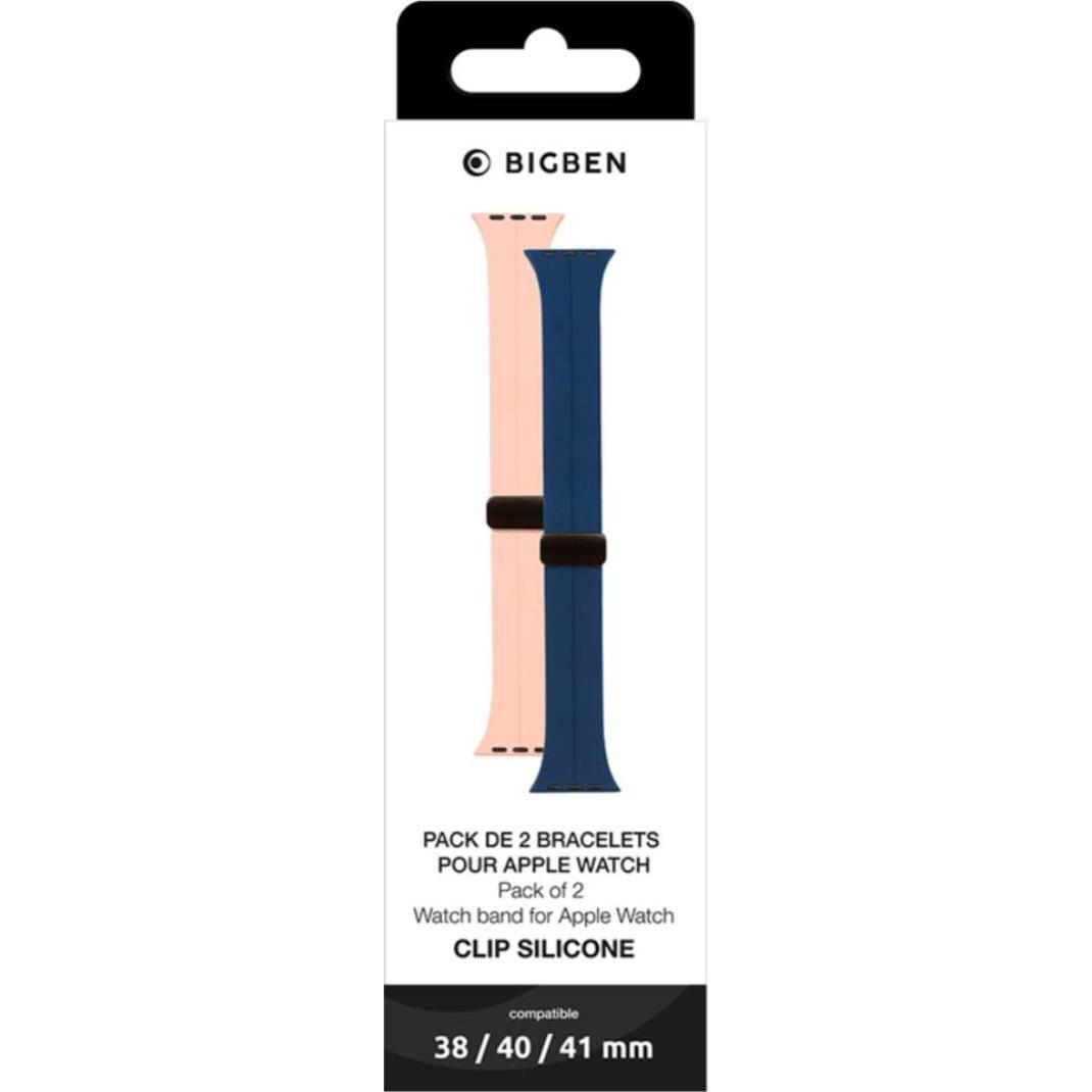 Thumbnail - Bigben 2er Pack Armbänder, Uhrenarmband, Rosa