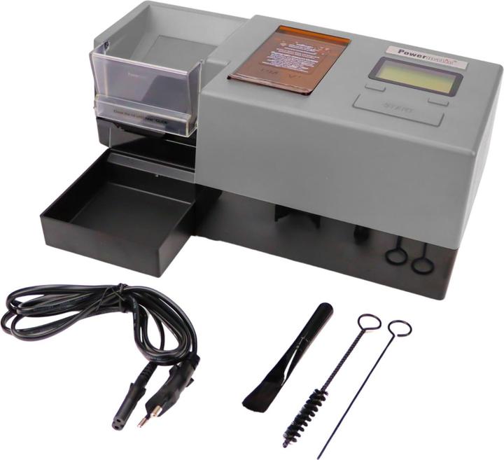 Actual product image Powermatic 5+ vollautomatische Stopfmaschine mit Shredder, silber