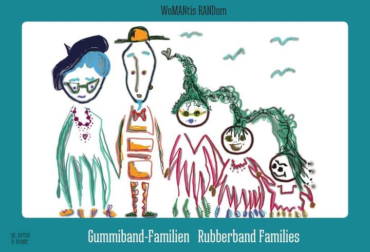 Produktbild Gummiband-Familien - Rubberband Families (Deutsch, WoMantis RANDom, WoMANtís RANDom, 2016)