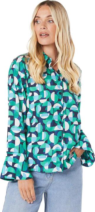 Actual product image Principles Womens/Ladies Geometric Open Petite Shirt (46)