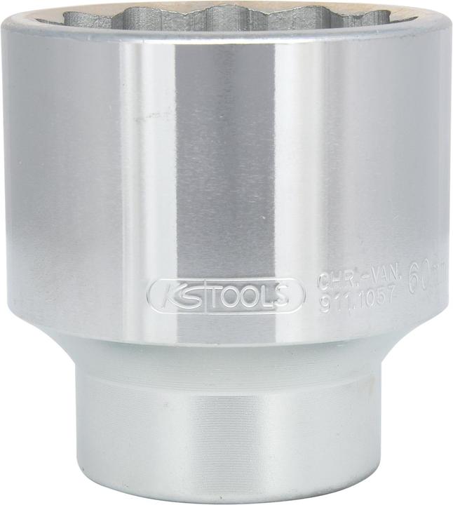 Produktbild KS Tools 1" 12-Kant-Stecknuss kurz (60 mm)