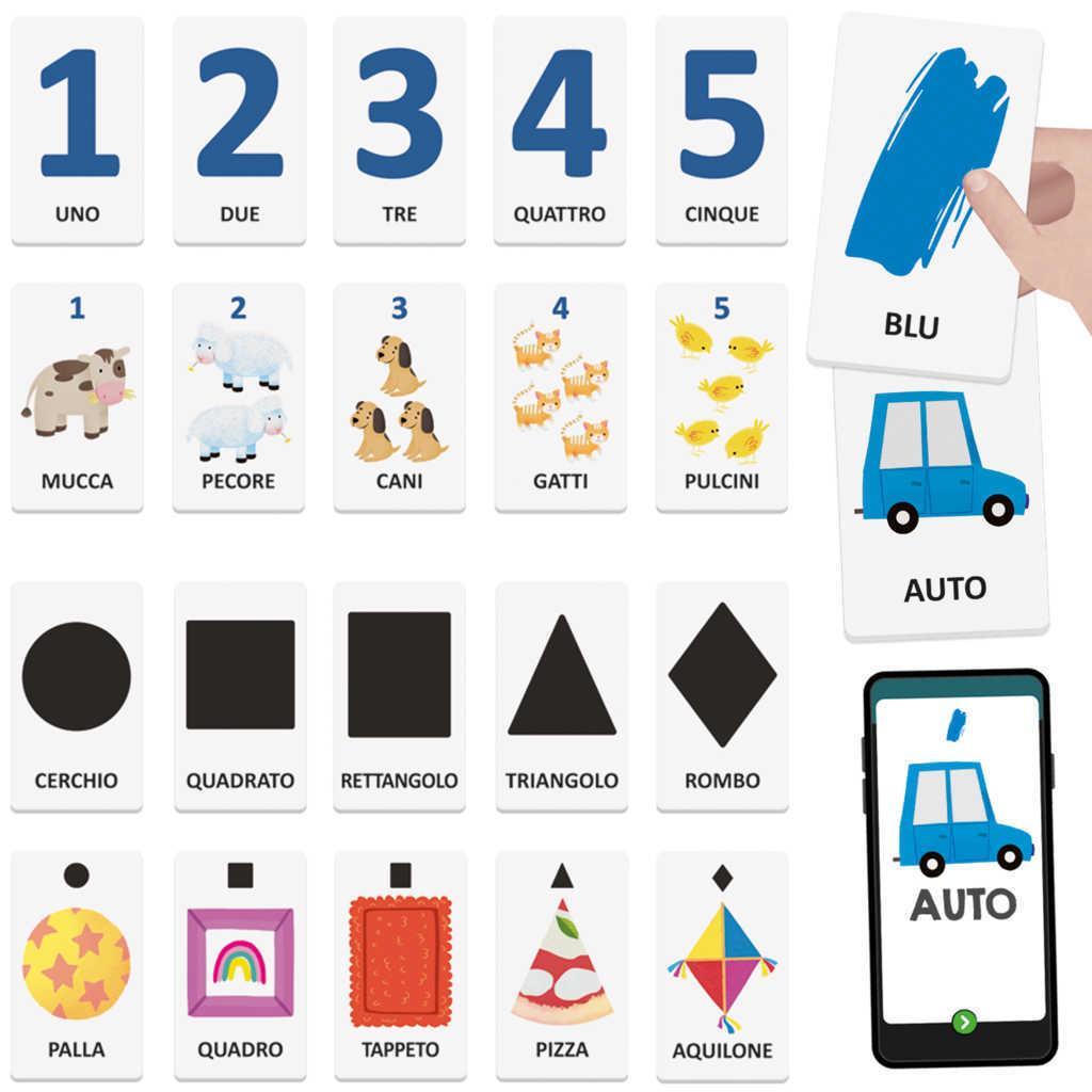 Headup Games Flashcards Parlanti Numeri, Forme e Colori
