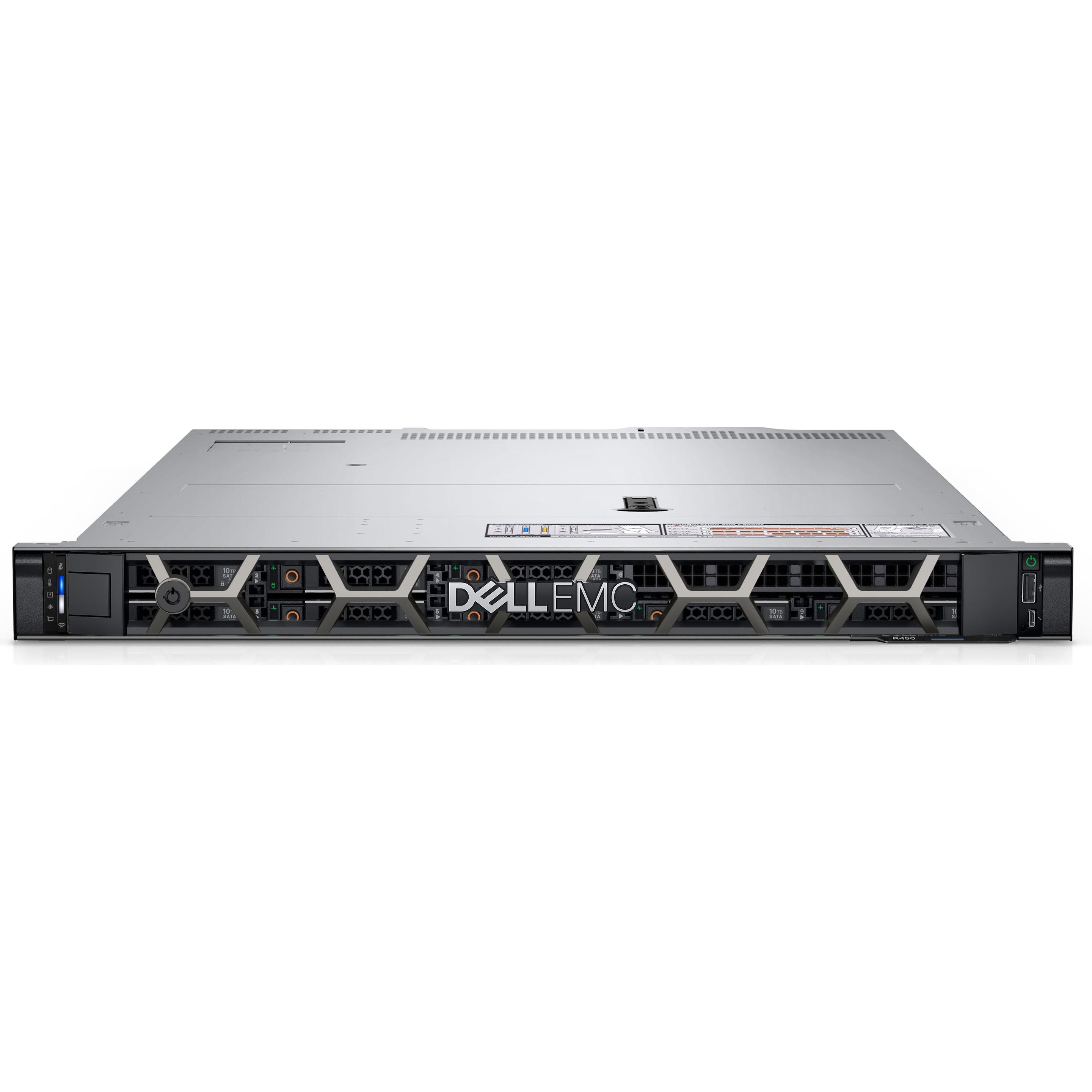 Thumbnail - Dell POWEREDGE R450 XEON 4314 (Intel Xeon Silver 4314, 16 GB, Rack Server), Server