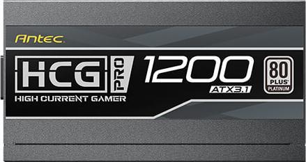 Actual product image Antec Power supply HCG 1200 PRO P EC ATX3.1 Modular 80+ Platinum retail (1200 W)