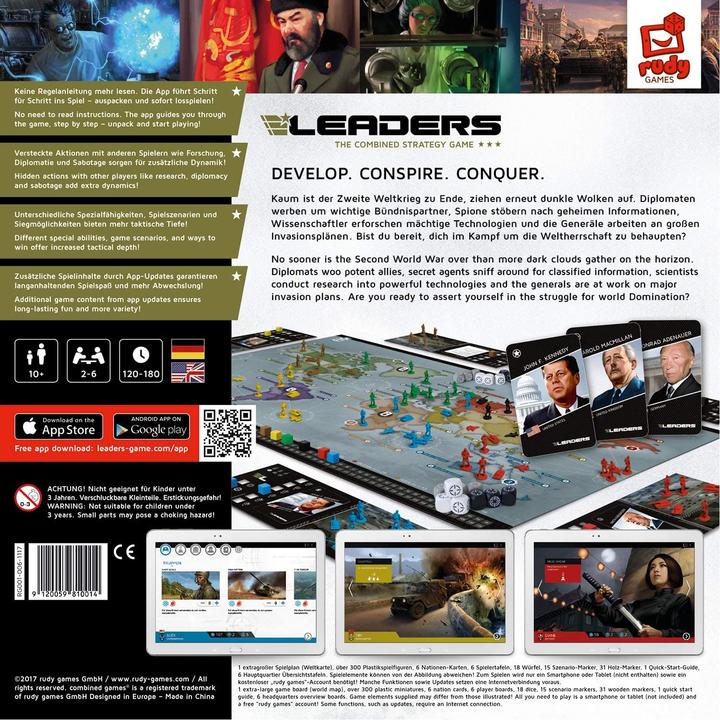 Produktbild Rudy Games Leaders (Deutsch, 2 - 6 Spieler)