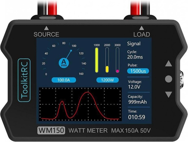 Produktbild Toolkitrc Akkutester WM150 Advanced Watt & Power Meter