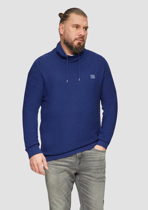 Image du produit S.Oliver Strickpullover Strickpullover mit Schalkragen (XXL)