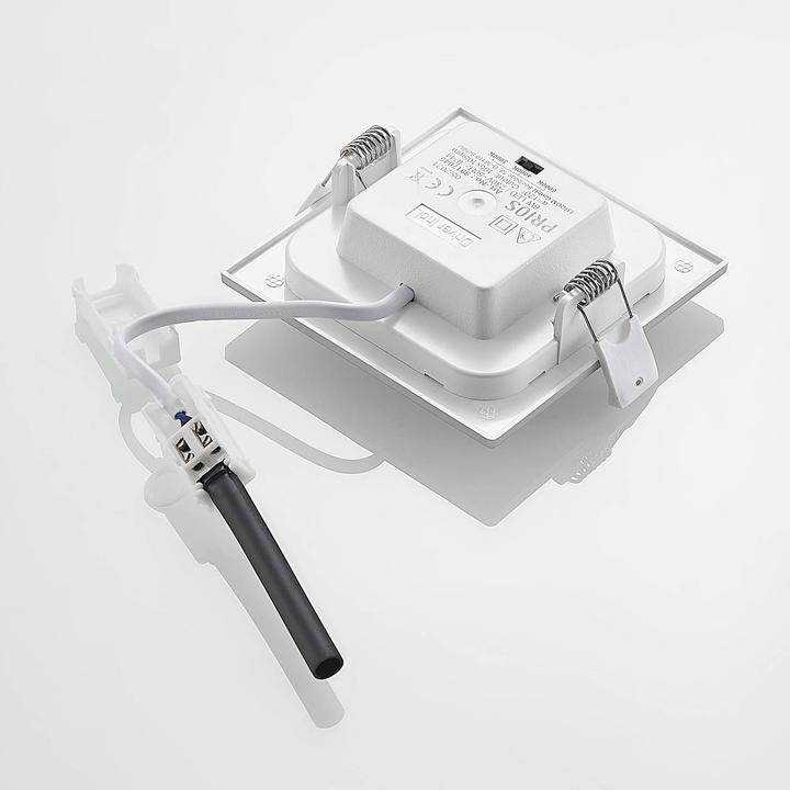 Immagine prodotto Prios Lampada da incasso Helina LED, argento, 11,5 cm (360 lm)