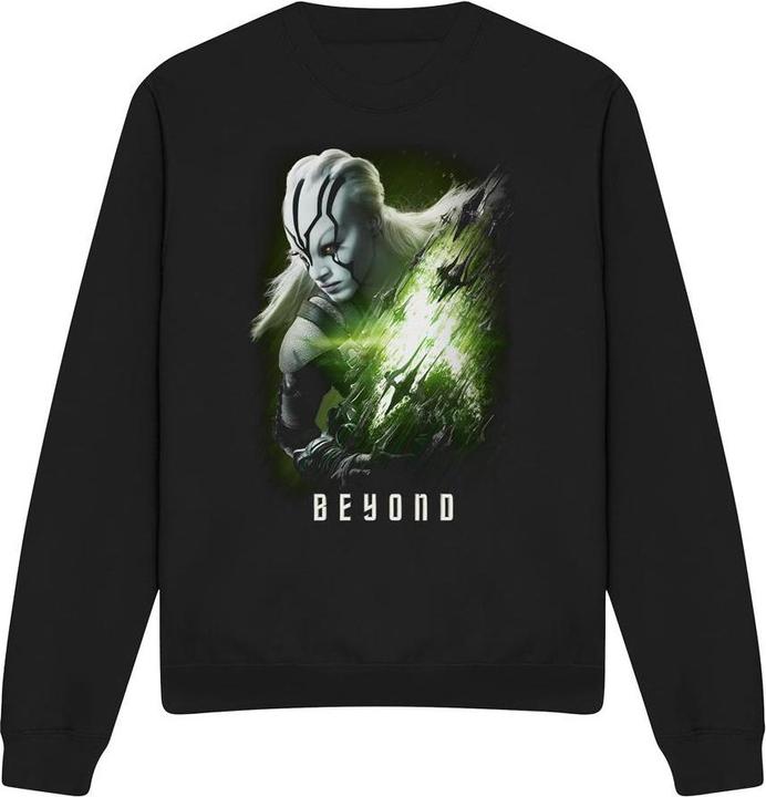 Actual product image Star Trek Beyond Unisex Adult Jaylah Poster Sweatshirt (L)