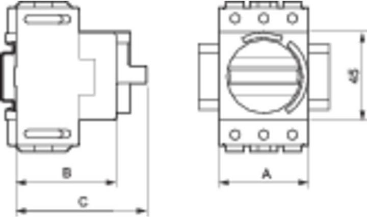 Actual product image Baco Switch disconnector Fuse disconnector