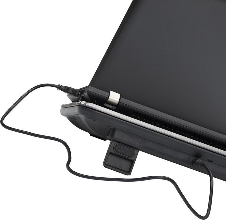 Image du produit Rivacase 5555 silver pad de refroidissement pour ordinateur portable jusqu'à 15.6