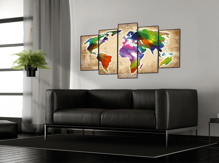 Actual product image Schipper Painting by numbers Colorful World