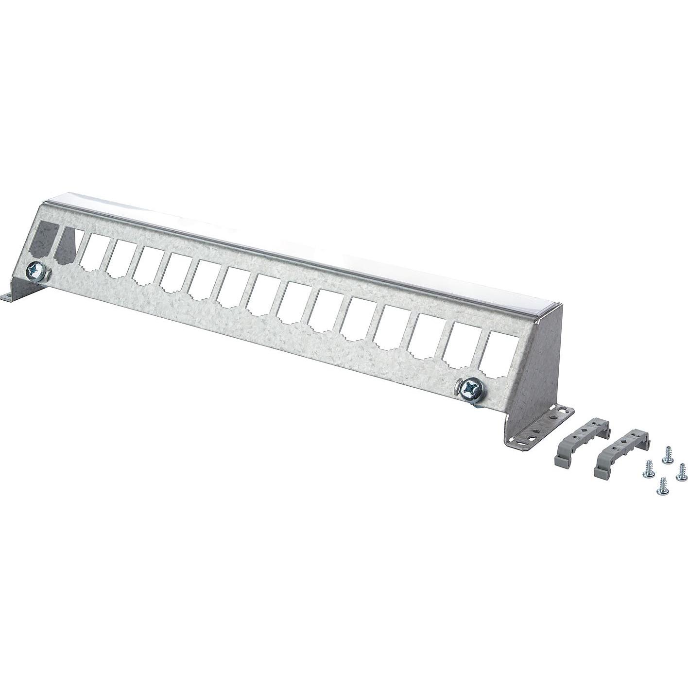 Metz Connect 130927-1600-E SmartConnect Patchpanel 16 Port MC-Modul, Server Zubehör, Silber