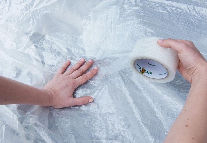 Actual product image Duck Tape ORIGINAL Gewebeband transparent 50mm x 25m (50 mm)