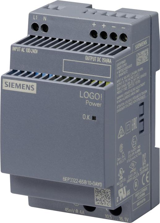 Productafbeelding Siemens Top-rail voedingseenheid (DIN-rail)