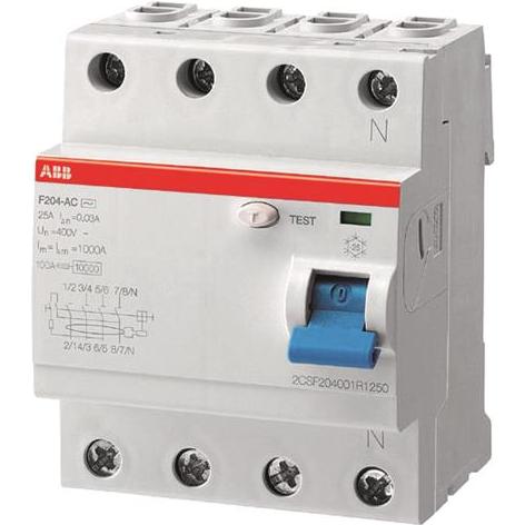 ABB, Schutzschalter, FI-Schutzschalter