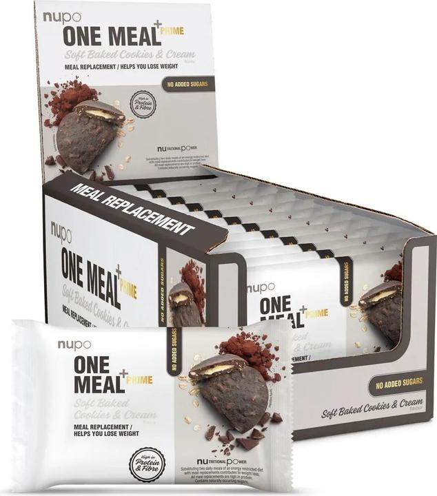 Nupo One Meal +Prime Cookies and Cream 12 pcs