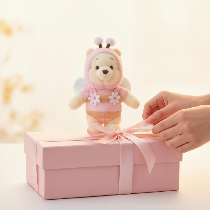 Produktbild Disney Winnie the Pooh Schlüsselanhänger Pink Honey Day