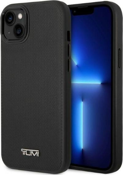 Tumi TUHMP14SRBAK iPhone 14 6,1" czarny/black hardcase Leather Balistic Pattern MagSafe (Apple iPhone 14)