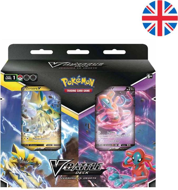 Pokémon Zeraora-V Battle Deck - Mazzo Di 60 Carte Da Gioco In Tedesco, Per Bambini 6+, Con Deckbox E Tappetino - 3