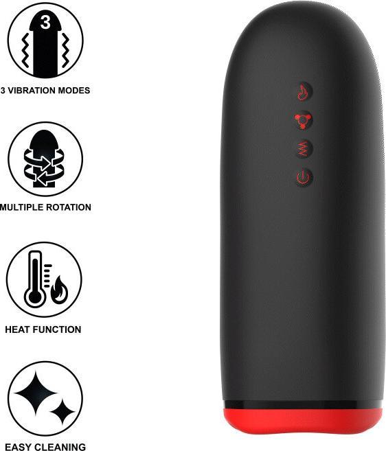 Actual product image Jamyjob Spin-X Heating And Rotation Masturbator