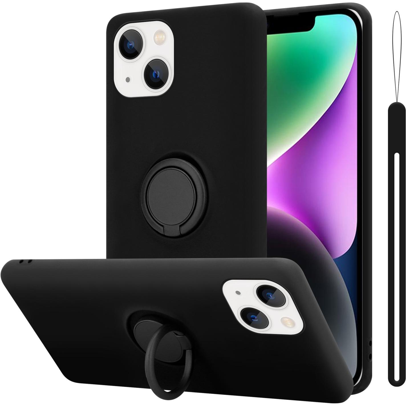 Cadorabo Hülle für Apple iPhone 14 PLUS im TPU Liquid Ring Silicone Case Style (Apple iPhone 14 Plus), Smartphone Hülle,...
