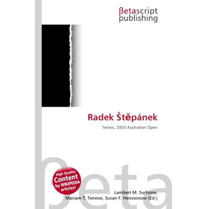 Radek t pánek, Ratgeber von Lambert M. Surhone, Miriam T. Timpledon, Susan F. Marseken
