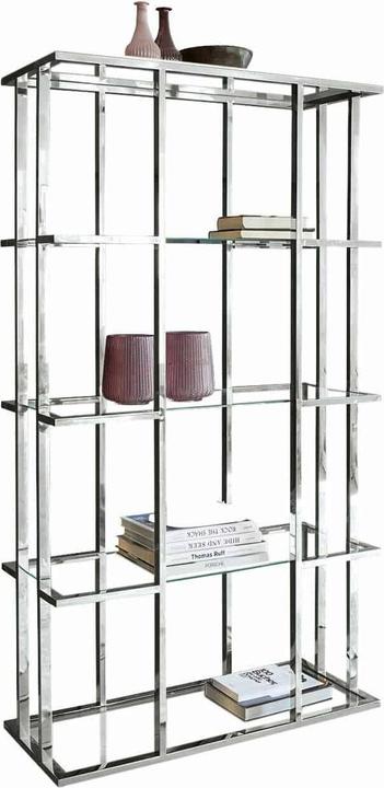 Immagine prodotto Loberon Scaffale Dacre argento (100 x 40 x 180 cm)