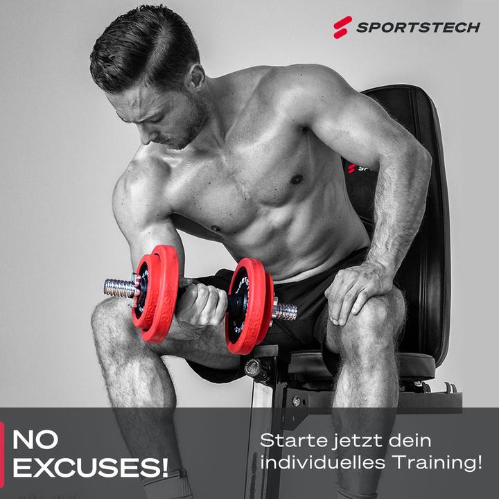 Immagine prodotto Sportstech AH300 (8 x 2,5 kg, 4 x 1,25 kg)