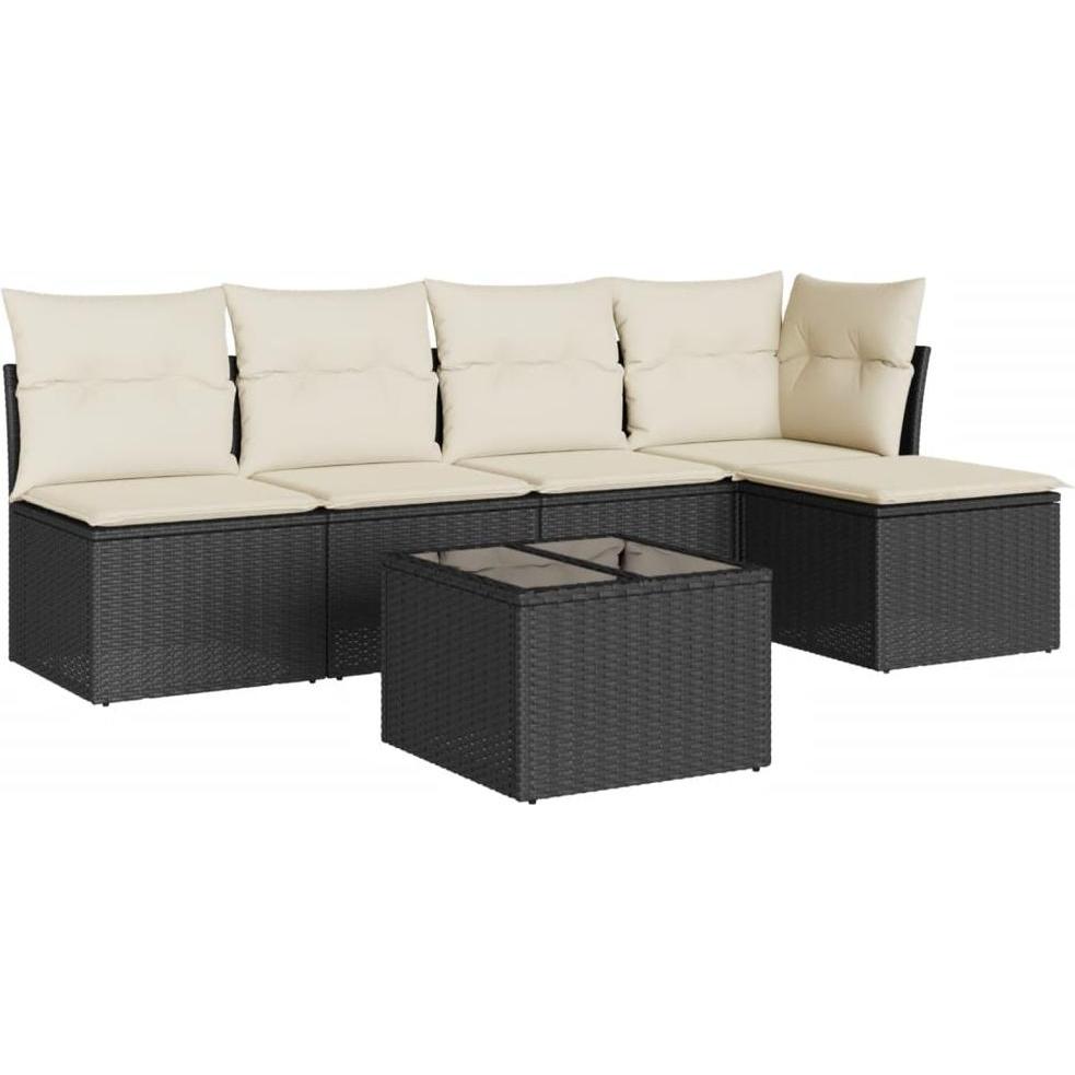 VidaXL, Gartenlounge, 10-tlg. Garten-Lounge-Set mit Kissen