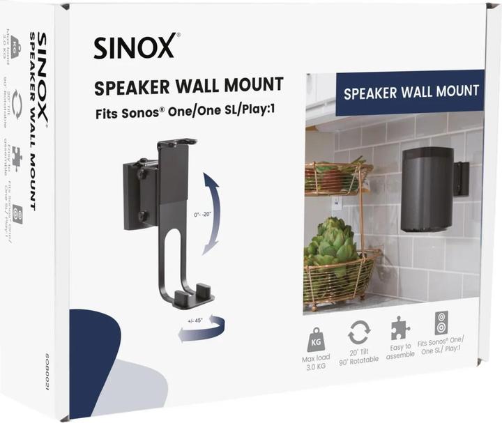 Produktbild Sinox One SONOS® One One SL Play:1 Spe (1 Stk., Wandmontage, Drehbar, Neigbar)