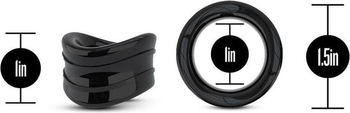 Produktbild Blush Stay Hard Beef Ball Stretcher Snug Black