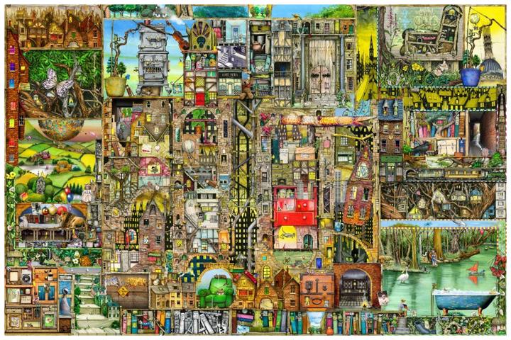 Produktbild Ravensburger Skurrile Stadt (5000 Teile)